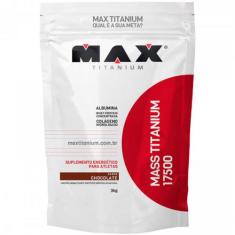 Hipercalórico Mass Titanium 17500 3Kg Max Titanium Chocolate