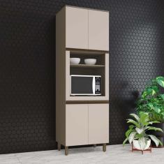 Torre Quente 1 Forno 4 Portas 71,5cm Aurora Duna/Cristal