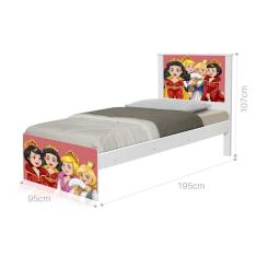 Cama Solteiro Princesas Medievais