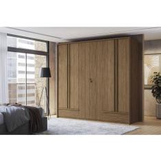 Guarda Roupa Democrata 06 Portas Jatoba