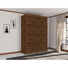 Guarda Roupa Solteiro Belmont Duas Portas Deslizantes Malbec