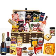 Cesta de Natal Especial PERUGIA com 30 Itens - Natal 2025