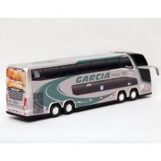 Brinquedo Miniatura Ônibus Viação Garcia Double Class 30Cm