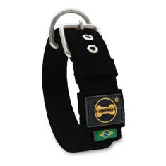 Coleira Cachorro Grande Pit Bull Fit (preto) - Amorosso, PP, Preto
