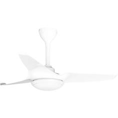 Ventilador de Teto Ventisol FLOW 3 PÁS Branco Bivolt, Bivolt