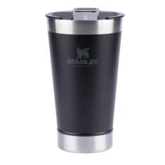 Copo Termico de Cerveja Com Tampa Stanley Matte Black 473ml