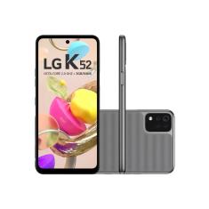 Smartphone K52 4g Tela 6,59'' 64gb 3gb Ram Cinza LG