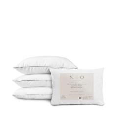 Camesa Travesseiro Neo Prime 233 Fios 50X70cm Suporte Firme - Branco
