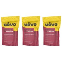 Kit 3x Uêvo Naturovos 1kg Mocaccino