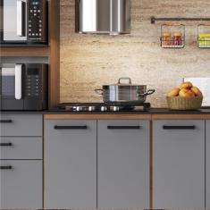 Balcão de Cozinha 2 Portas com Tampo Giovanna - IRM