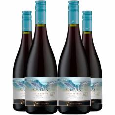 Vinho Tinto Queulat Gran Reserva Pinot Noir 750ml Kit 4 Garrafas