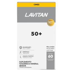Lavitan senior 50 mais 60 comprimidos cimed vitaminas polivitaminico c