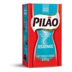 Café Pilão Torrado E Moído Descafeinado A Vácuo 250G