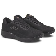 Tenis Olympikus Atmos Feminino Esportivo caminhada Original, Preto, 35