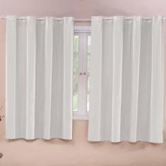 Cortina Blackout Corta Luz 2,80m x 1,60m - Paulo Cezar Enxovais, branc
