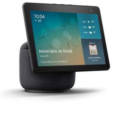 Smart Speaker Echo Show Amazon com Tela 10,1 HD Movimento e Alexa - Preta