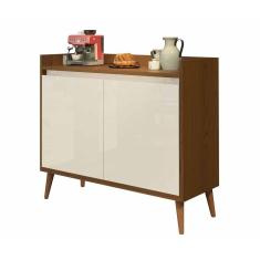 Buffet Aparador Retrô Delux 2 Portas Freijó 