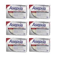 Sabonete Asepxia 80G Neutro - Kit Com 6Un
