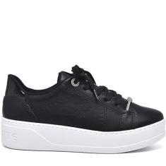 Tênis Feminino Casual Dia a Dia Flatform com Strass Via Marte 23-13506