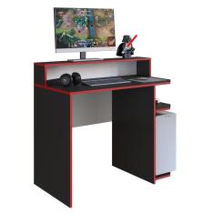 Escrivaninha Gamer Power Art In Moveis Preto