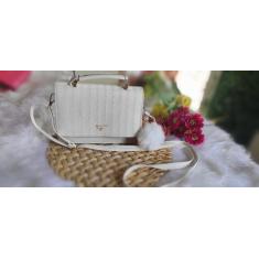 Bolsa feminina pequena  - Rosi Bruschi, Caqui