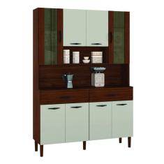 Armário de Cozinha Completa 8 Portas 2 Gaveta Golden Kits Paraná