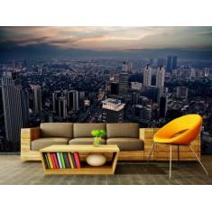Papel de Parede Paisagens Cidade 84 - 1,50 X 2,50 - Voce Decorando