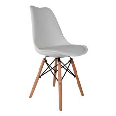 Cadeira de Jantar Eames Saarinen Leda I Branca