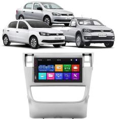 Kit Multimidia MP5 7" Gol Voyage Saveiro G6 2013-2016 + Câmera de Ré -