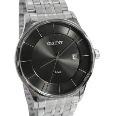 Relógio Orient Analógico Masculino Slim Cinza MBSS1293 G1SX, Prateado