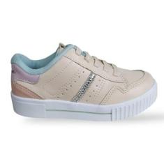 Tenis Infantil Menina Pink Cats Casual Manila Petala-Feminino