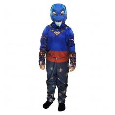 Fantasia Gênio da Lâmpada Alladin Infantil Com Máscara - Fantasias Car