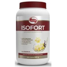 Isofort Whey Protein Isolado Concentrado Proteína 900g Vitafor-Unissex