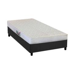 Cama Box Solteiro: Colchão Espuma Herval AG65 Frontier + Base CRC Sued