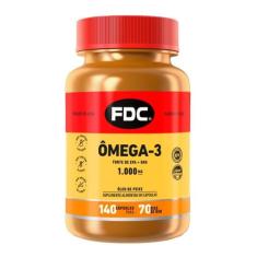 Omega 3 Fish Oil 1000 Mg Fdc 140 Cápsulas Importado - Fdc Vitaminas