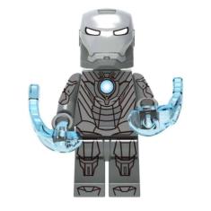 Boneco Blocos De Montar Homem De Ferro Armadura Mark Mk32