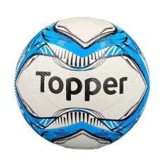 Bola Topper Slick Futsal Azul, Azul e Preto, 64