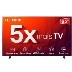 Smart TV 65" 4K LG UHD ThinQ AI 65UR8750PSA HDR Bluetooth Alexa  3 HDM