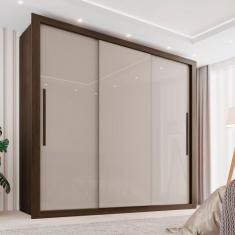 Guarda-Roupa Casal 3 Portas 4 Gavetas Costa Rica - Sallêto Móveis