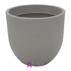 Vaso Laos Tramontina Basic Em Polietileno Concreto 38 Cm Tramontina