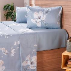 Jogo de Cama Queen Cotton Touch 4 Peças 158x198x35cm