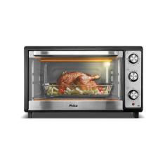 Forno Elétrico 65 Litros Philco Dupla Resistência Bancada Preto PFE65 127V