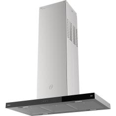 Coifa de Ilha Oster OCFA590 90cm Inox com Duplo Painel Touch Led 3 Velocidades Exaustor