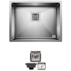 Cuba Quadrada Inox 304 Cozinha Pia Embutir Sobrepor Gourmet - E-Cubas