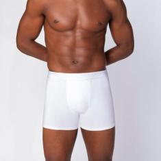 Cueca Lupo Boxer Algodão com Elastano 784-017, Branco, M