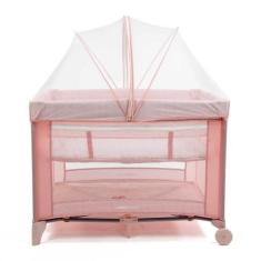 Berço Nanny - Cosco Kids, Rosa Rajado
