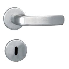 Fechadura Interna Roseta Aço Mgm Stilo Alumínio