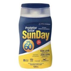 Protetor solar Sunday FPS 60 Com 120ml - Nutriex