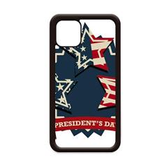 Capa para iPhone 12 Pro Max com bandeira do presidente dos EUA para Apple Mini Mobile Case