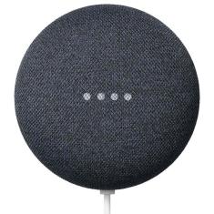 Assistente Google Home Nest Mini 2ª Geração - Smart Speaker - Bluetooth 5.0 - Carvão - Ga00781-Br